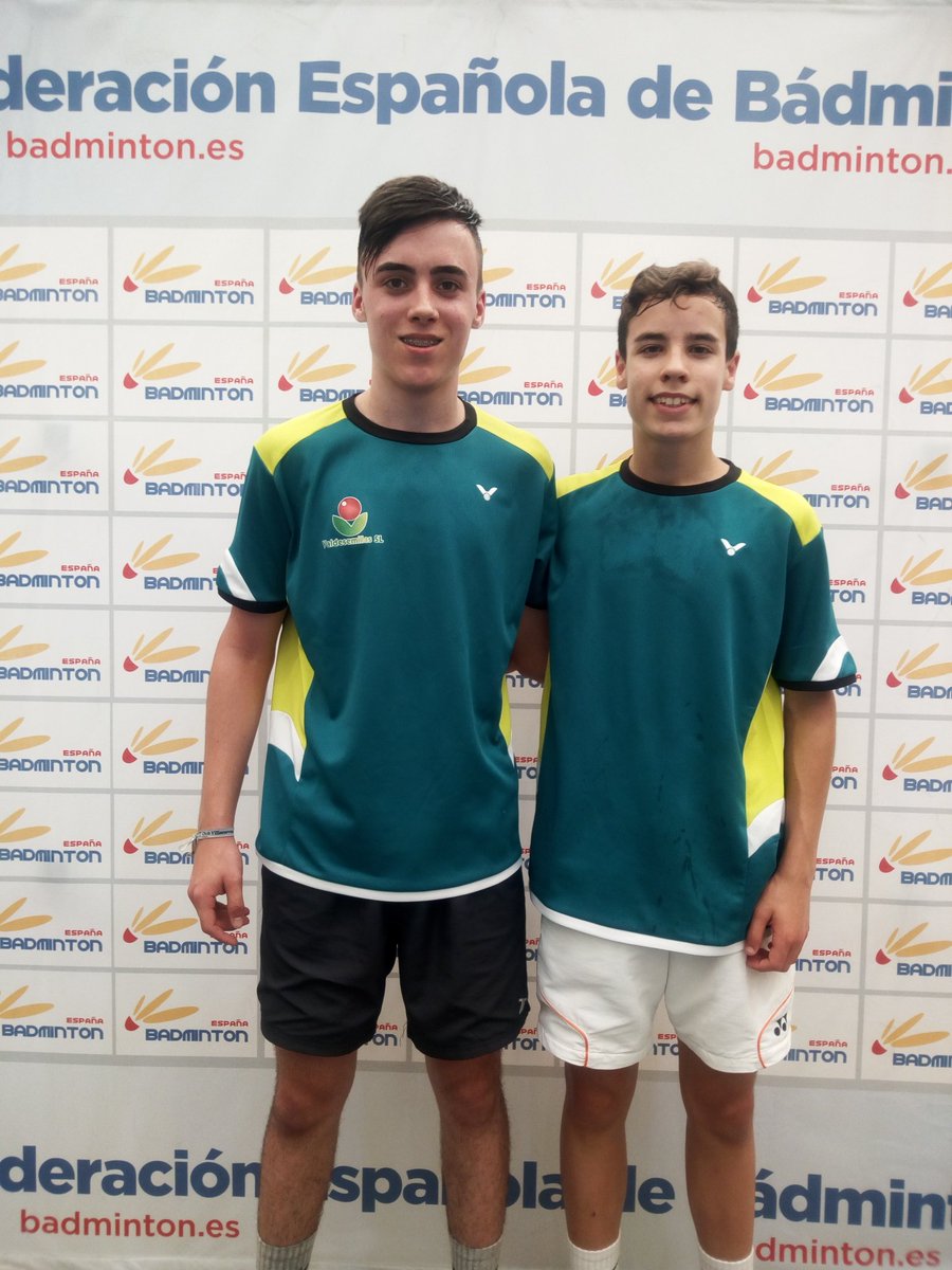 Los extremeños Manuel Calero y Carlos Muñoz (AD Cura Mora-CB San José) jugarán las semifinales del Cpto España Sub17 @DXTextremadura
