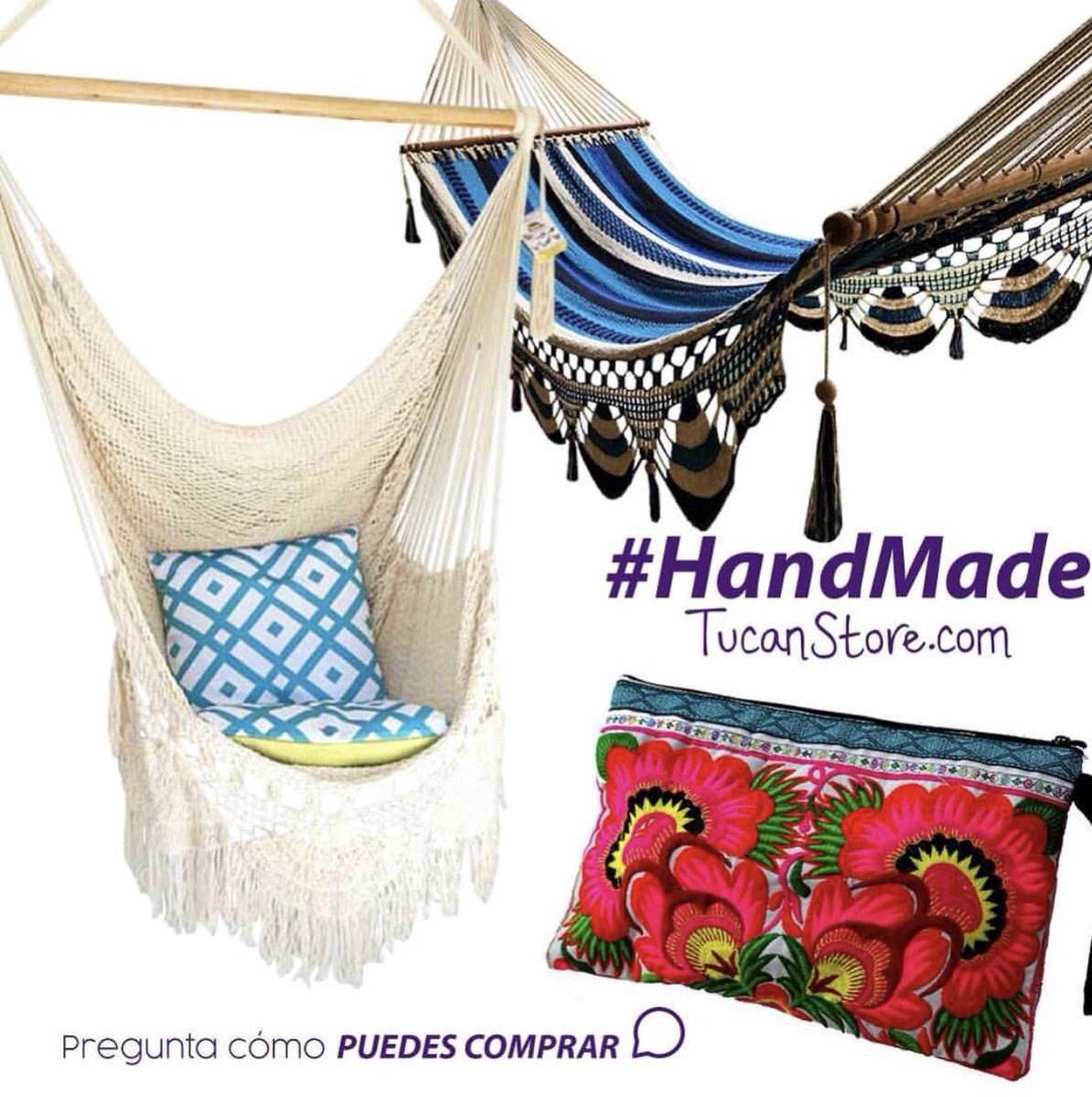TucanStore's tweet photo. Tenemos muchas cosas lindas para ti y son hechas a mano con mucho cariño 💕  Entra en https://t.co/edHLr1jPzs y encuentra algo especial para tu #hogar #homedecor #decoracion #jardin #hammocks #eleganthammocks #hamacas #decoracionjardin #gardendecor https://t.co/tf4zLH2Wh6