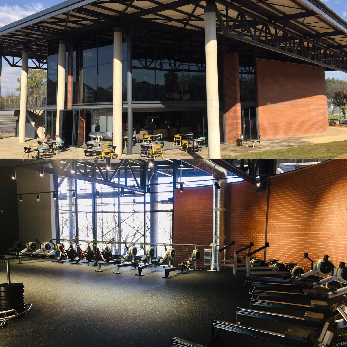 Today was the THWC official opening. A magnificent facility adding to our spectacular school. Happy pulling rowers! #BlessedAndGrateful @thegreyandblue <a href="/ShaneKidwell/">Shane Kidwell</a> @TeacherTalkTom <a href="/KrinesanMoodley/">Krinesan Moodley</a> @WvBreda