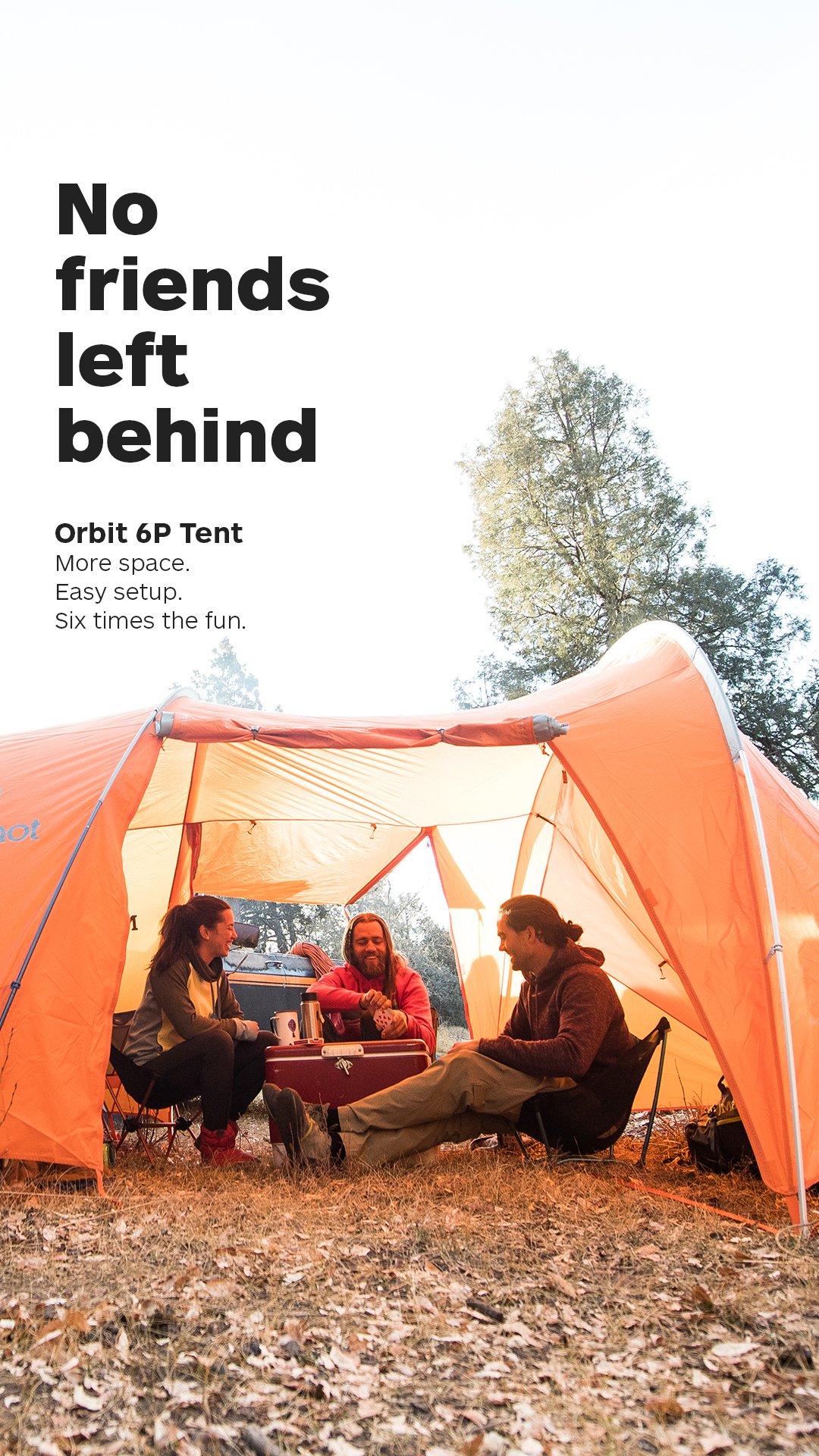 Marmot X Our Orbit 6P Tent More space. Easy setup. Six times the fun. https t NDb6ZXA1aB X