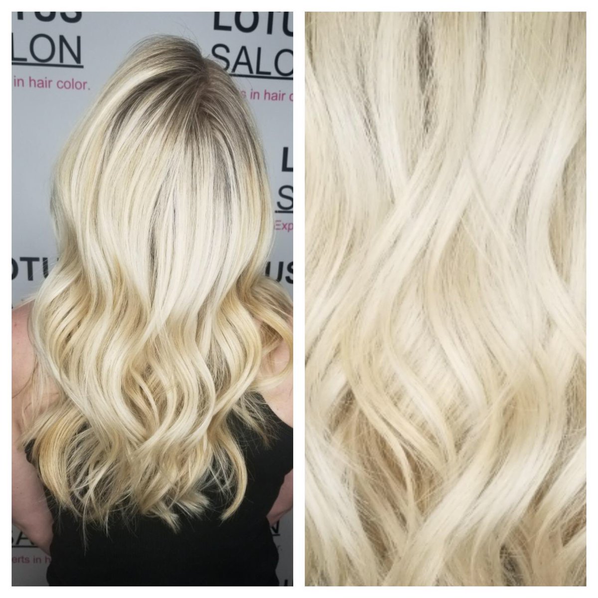 Lotus Salon On Twitter Stunning Vanilla Blonde
