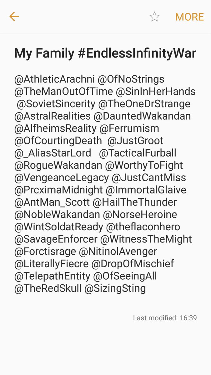 TalesOfLyrebird's tweet photo. || I just wanna say that the amazing bunch of people I've met in #EndlessInfinityWar are the most amazing, kind, fantastic writers I've ever had the pleasure of knowing an writing with. I โค ๐๐ them all to death, an I want them to know that. https://t.co/J4Ng4J3wSL
