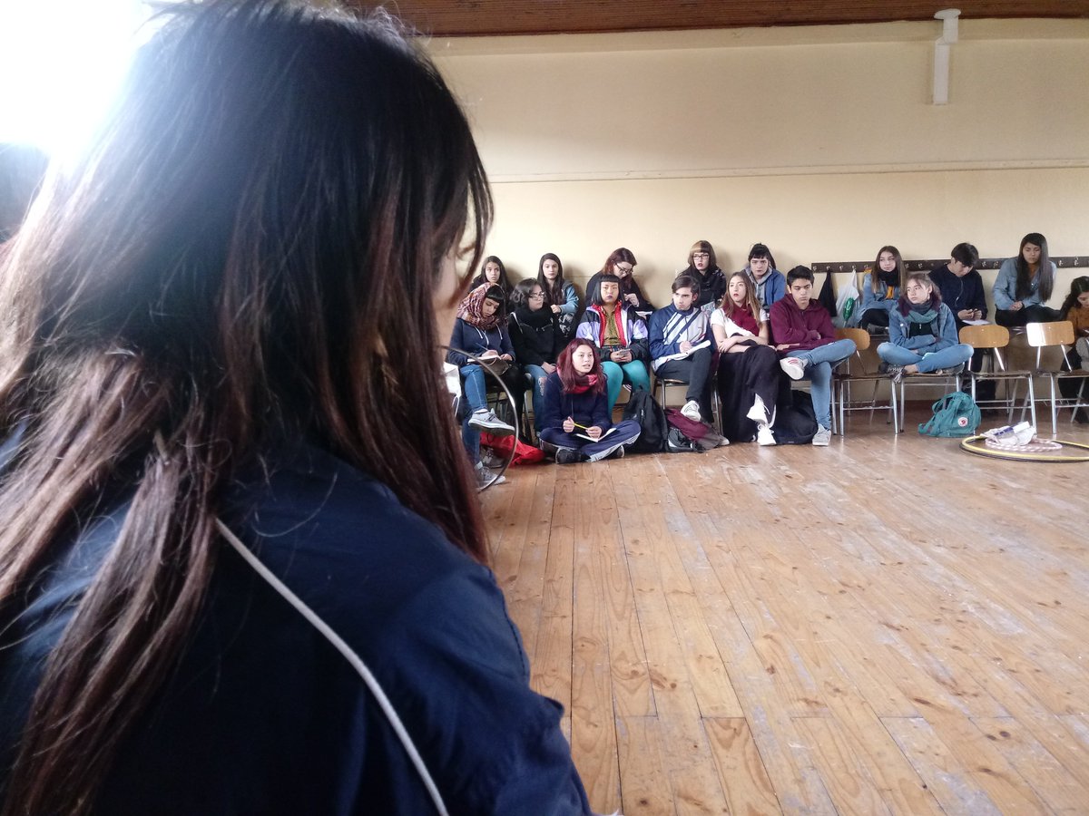 AcesChile's tweet photo. Se da inicio al encuentro secundario por la Educación NO Sexista.
A construir la educacion que las comunidades necesitan! https://t.co/ymVh88ZhEB