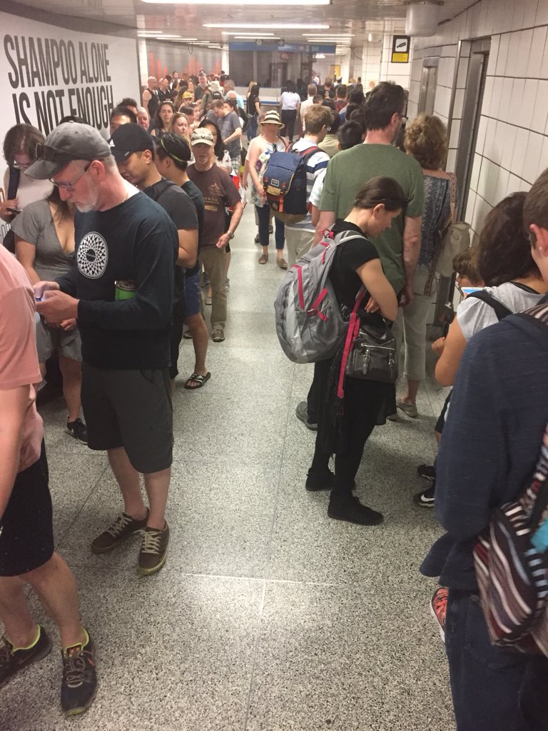 acampbell_rog's tweet photo. Amazing to see so many people interested in city history at #doorsopentoronto Lower Bay ‘secret station’ Vote for the LEGO idea #TOtrain. https://t.co/BA5cnOaU27 https://t.co/BLnISGBseV
