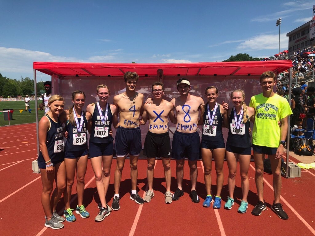 CrusaderTrack's tweet photo. Congratulations to the girls 4x800 on earning 2nd place this morning at State! https://t.co/VeBEpPI5Hp