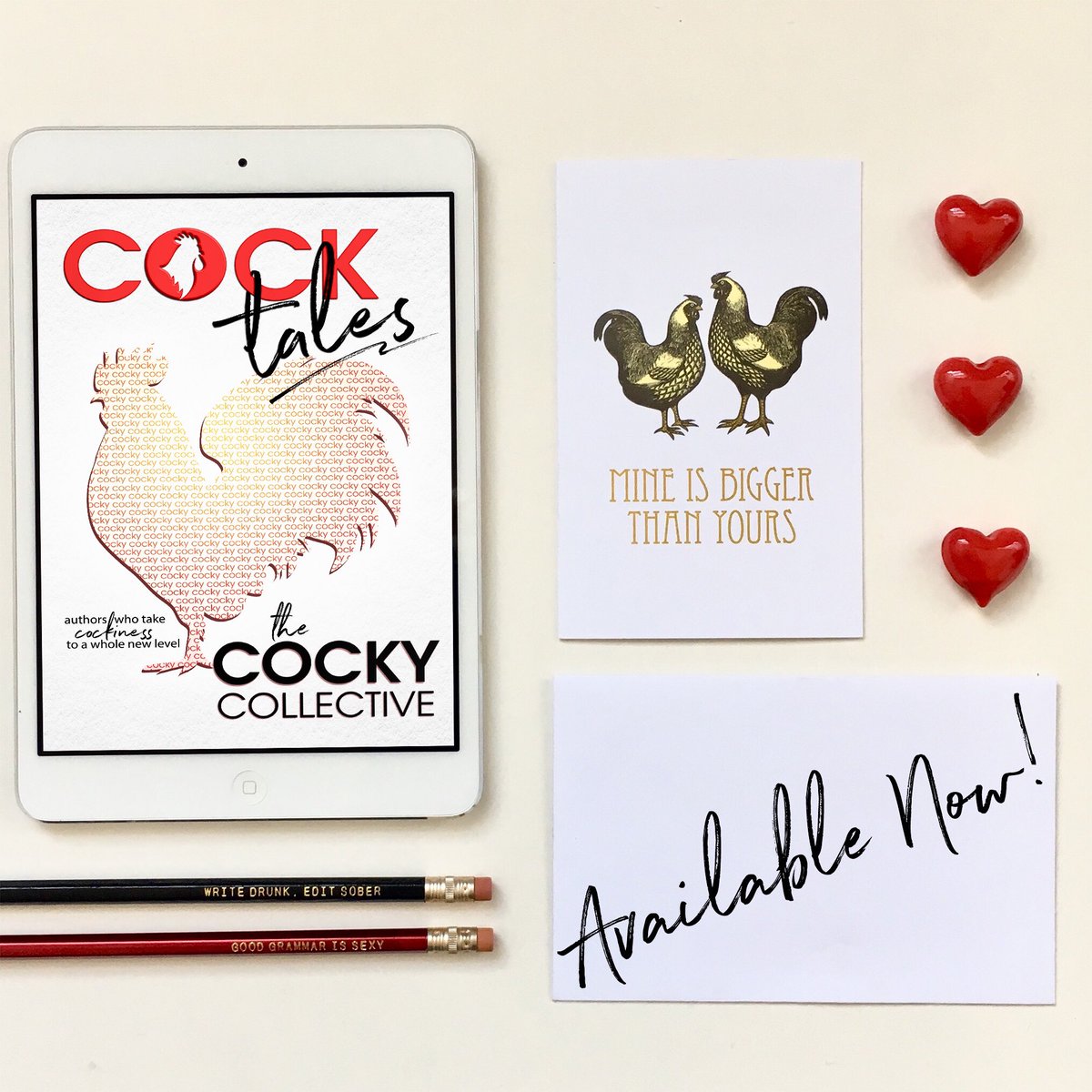 🐔🐔 Cocktales 🐔🐔
 #LimitedReleaseAnthology #OriginalMaterial, from some of your favorite bestselling authors is #LIVE
#WriteDrunkEditSober #GoodGrammarIsSexy #FightLikeARomanceAuthor #TeamAuthors #AmazingAuthorsUnite
🐔For more information, visit: cockyauthors.com