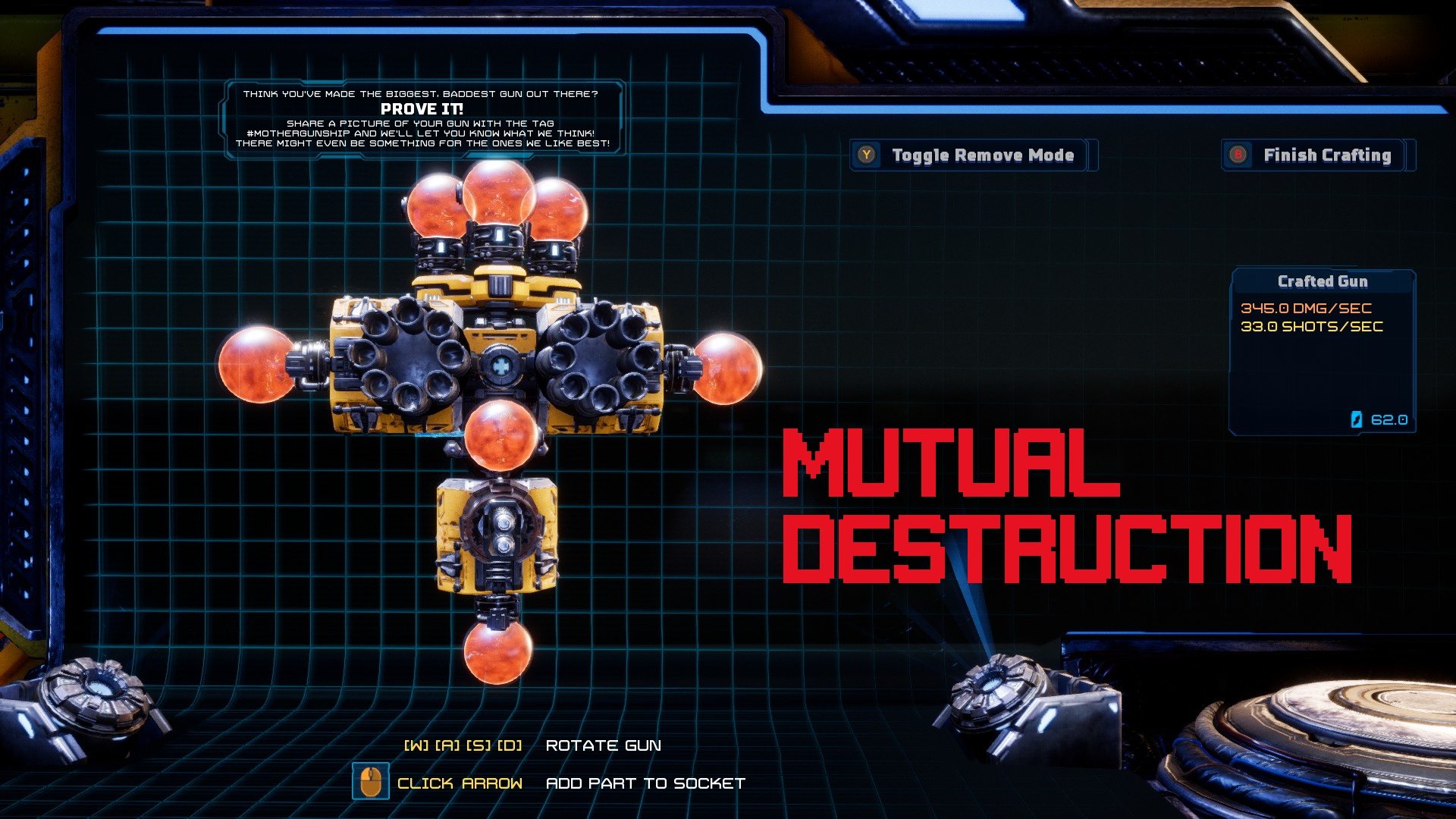 Mothergunship For This Screenshotstaturday We Wanted To Share Community Creations Made In Our Gun Crafting Demo Don T Forget To Share Your Inventions With Us Using The Mothergunship Get It On