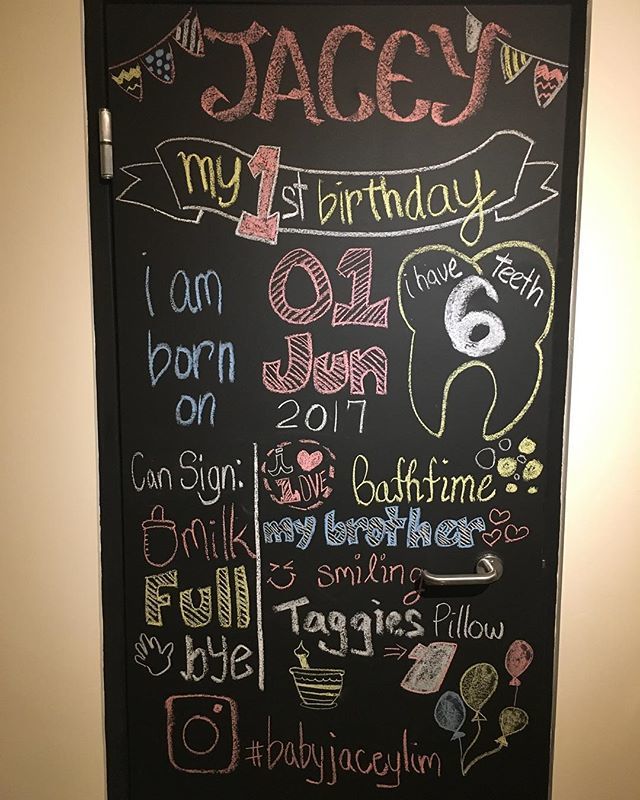 zack_lim's tweet photo. all ready for #babyjaceylim birthday celebration later. #worthstayingupfor https://t.co/oZvTrfecRC https://t.co/wnyqLgaLL0