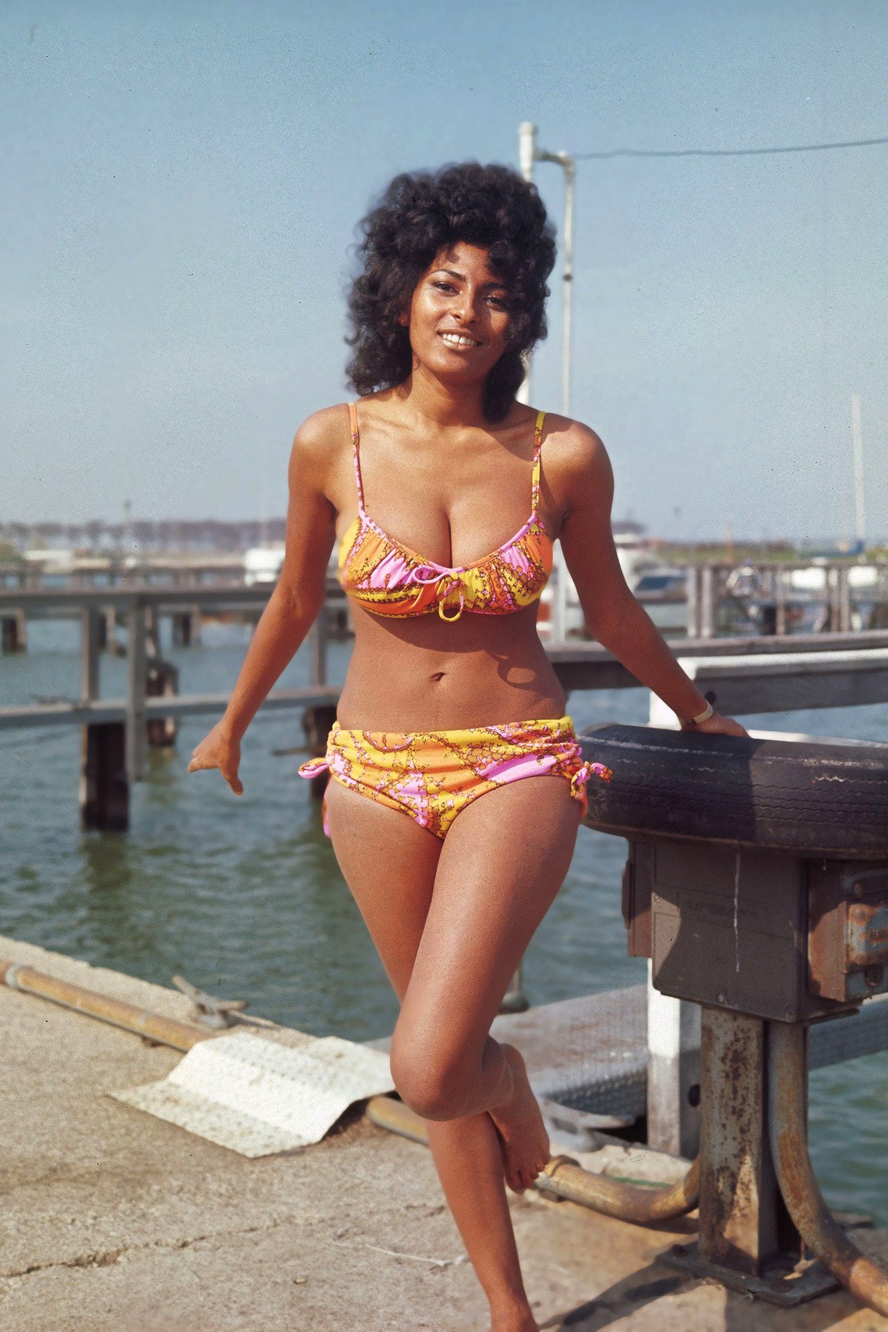 It\s my b day but also happy bday Pam Grier...dear god look at her. 