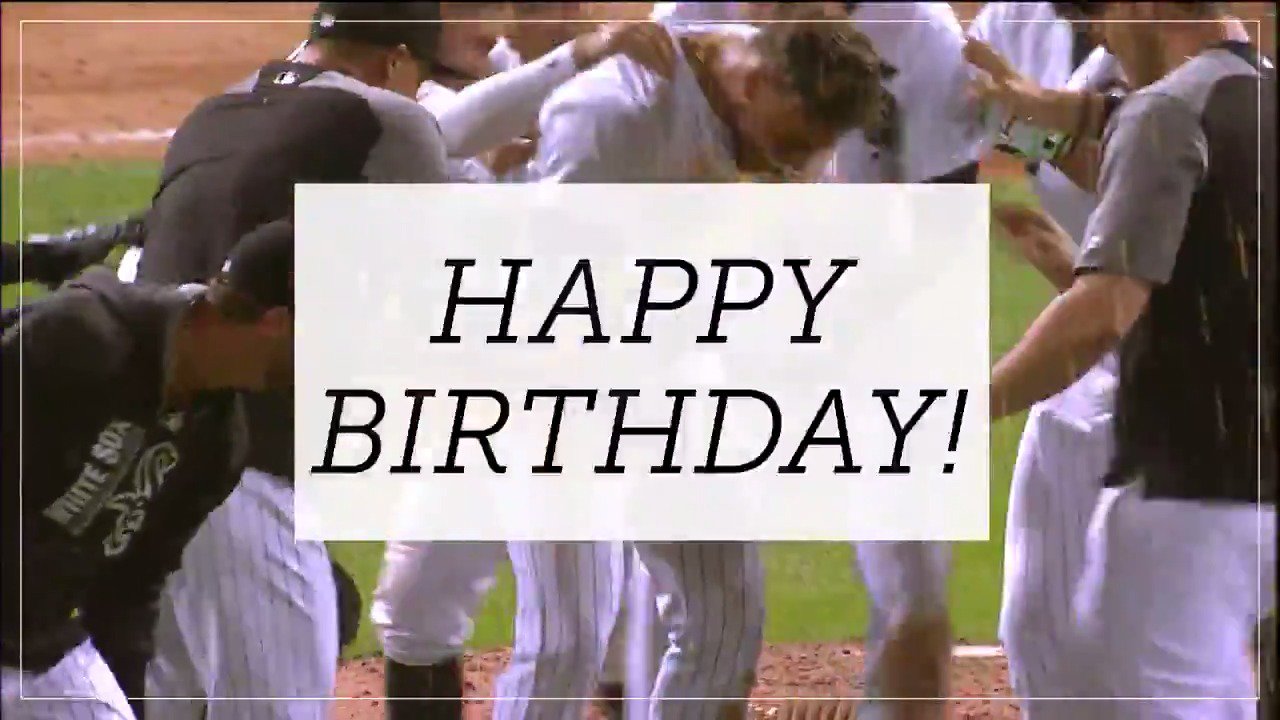 New school. Old school. Happy birthday to Yoan Moncada and Frank Thomas! 