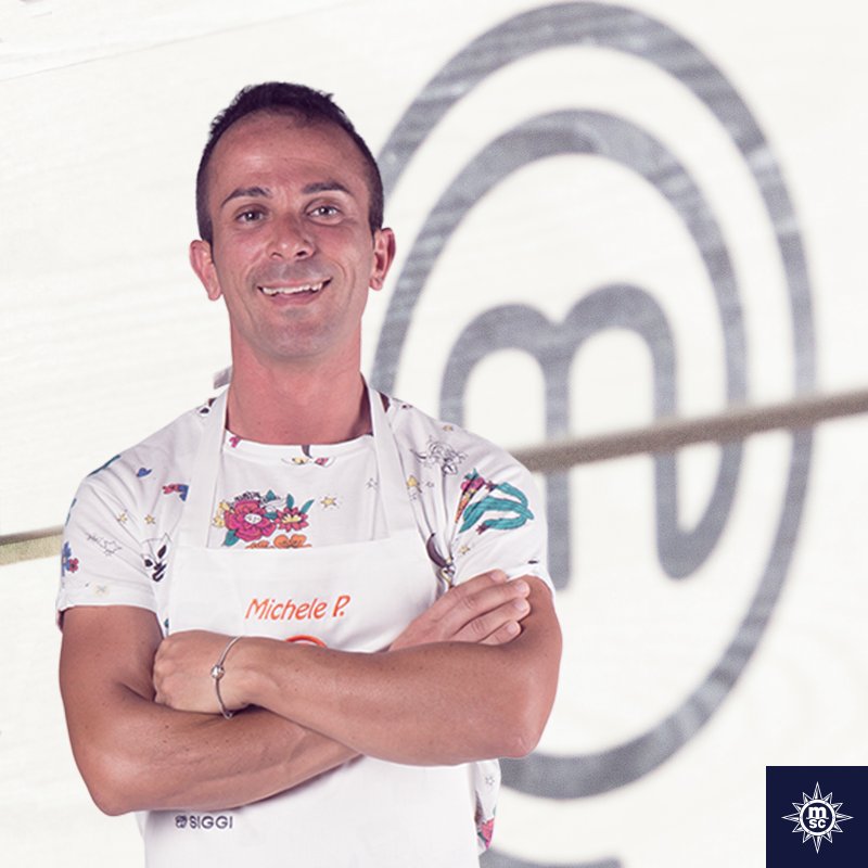 MSC_Crociere's tweet photo. Prenota una crociera su #MSCSinfonia e dai sfogo alla tua creatività in cucina con #MasterChefAtSea. Dal 18 agosto al 22 settembre si alterneranno a bordo i protagonisti di @MasterChefItalia: Loredana Martori,Giulia Brandi e Michele Pirozzi. Scopri di più:https://t.co/7HFslCsRSH https://t.co/UEAnzkUrkT