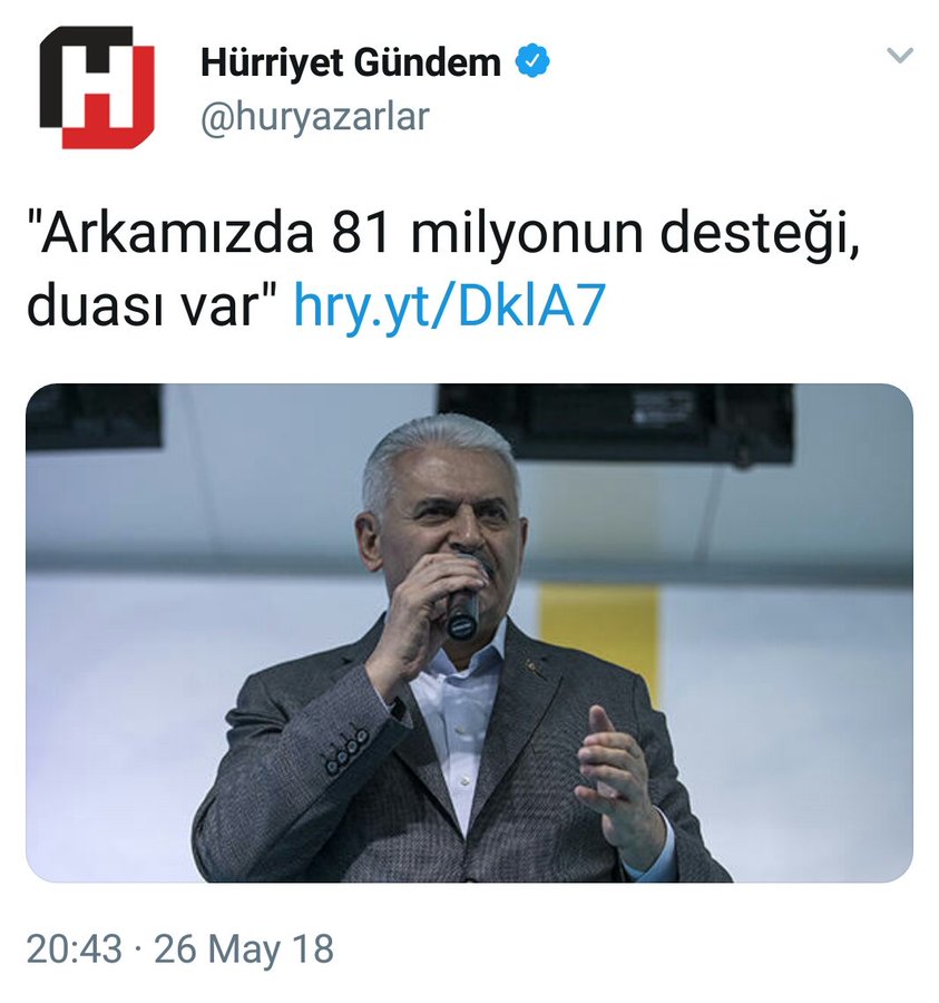 Resmi Twitter'da görüntüle