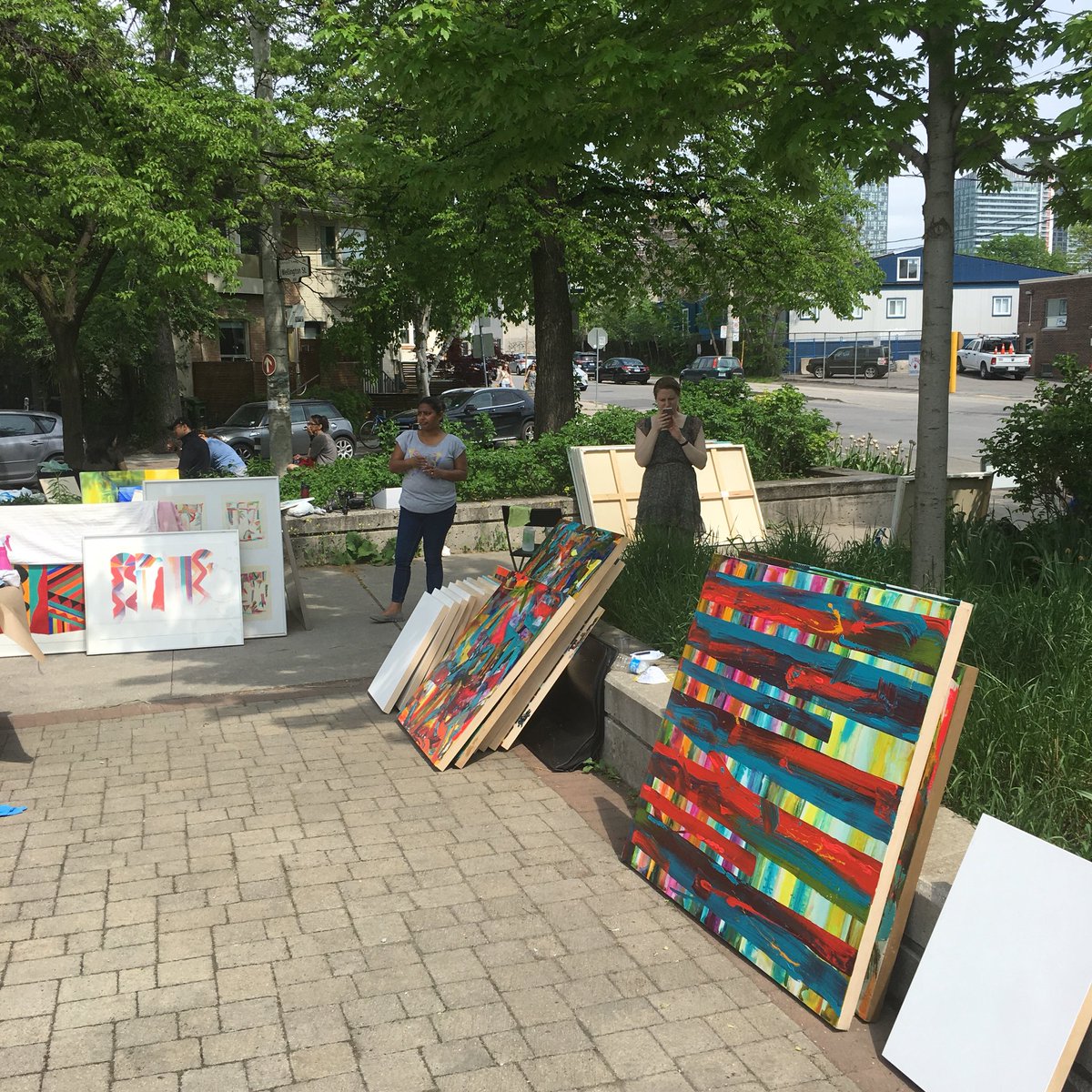 Teamwork! Thank you so much to everyone who came out today to support our artist clean up. Everyone worked very hard and we are hopeful some of the art will be ok. Thank you for all the wonderful art donations as well :)
#walnutstudios #strongtogether #saveart #supportlocal