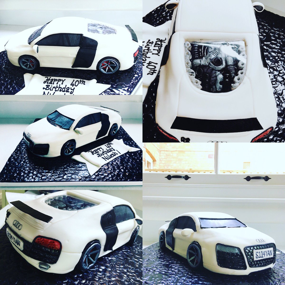 Cakeart Audi R8 Audi Cake Cakedecorating Lfcroadtrip Lfc German