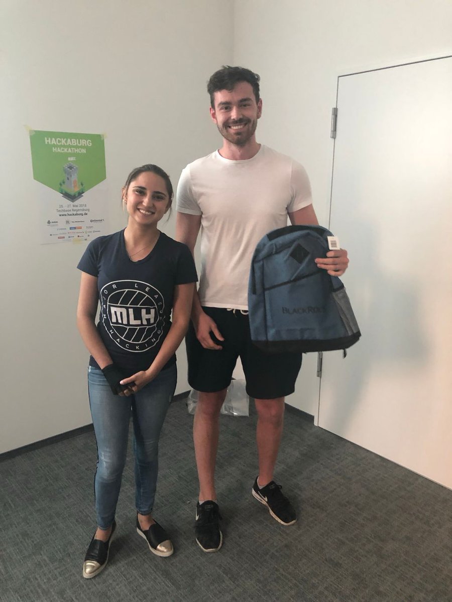 Major League Hacking (MLH) (@mlhacks) on Twitter photo Congrats to our winner of CTF sponsored by <a href="/blackrock_eng/">Account Tackover</a>! #hackaburg18 <a href="/hackaburg/">Ratisbona Coding e.V.</a> Congrats to our winner of CTF sponsored by <a href="/blackrock_eng/">Account Tackover</a>! #hackaburg18 <a href="/hackaburg/">Ratisbona Coding e.V.</a>