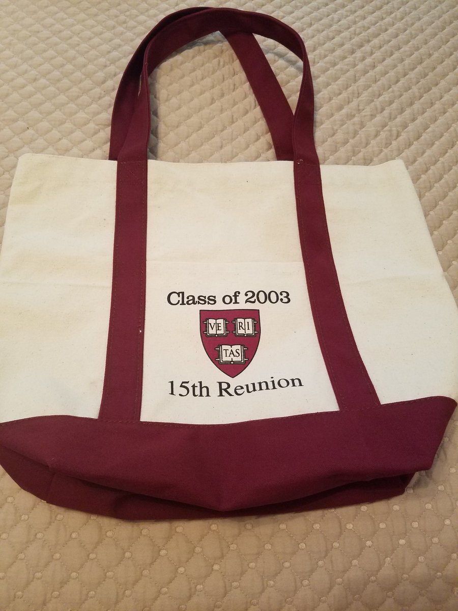 MichaelACapuano's tweet photo. Hey, useful #HarvardReunion swag! #Harvard2003 https://t.co/2GEobJ1mOc