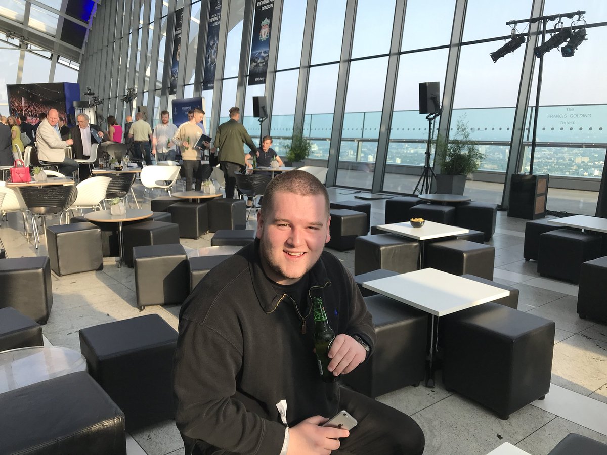 JPGriff16's tweet photo. We have arrived! #UCLParty #AllezAllezAllez https://t.co/q8nx2Fqanj