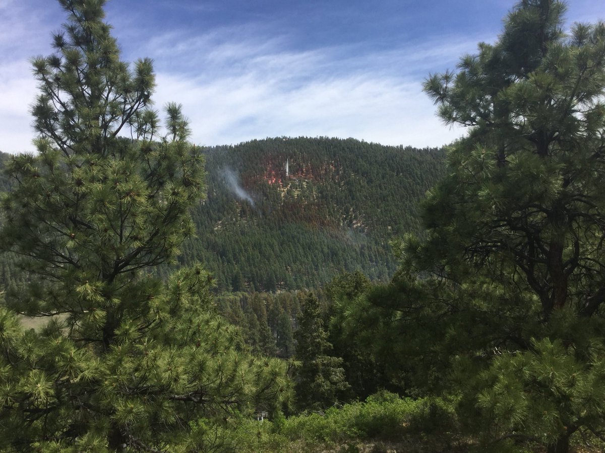 LaPlataCountyCO's tweet photo. #358Fire mapping flight complete: it is 51 acres in size. https://t.co/leIRcJ7Kcq