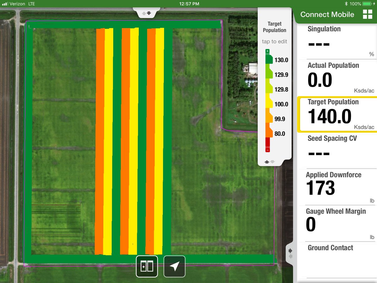 MatthewCKrueger's tweet image. Just finished up with @MNWheatOFRN @MNSoybean seeding rate trial test plot. 80k, 100k, and 130k rates. Excited to see what this year’s results show. #plant18 #onfarmresearch #plot18