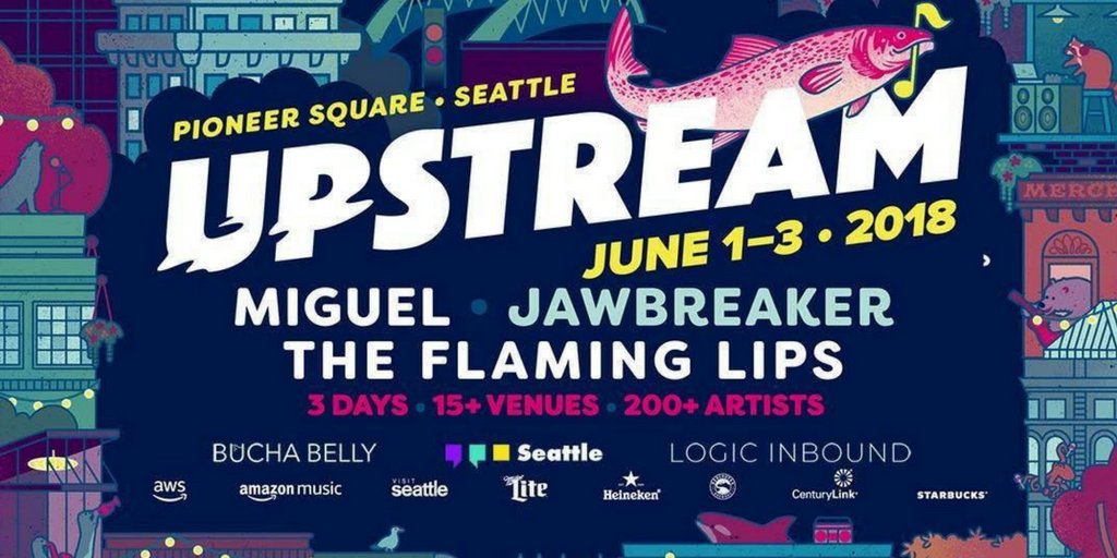 YPofS's tweet image. More speakers are being announced every day! Check out all the great music and tech talks at Upstream this year! @LogicInbound @ProjectBionic @Bucha_Belly @Miguel @UpstreamFest ht.ly/nfW430k7Yik #techtalks #musicmeetstech #pioneersquare #upstream #localartists