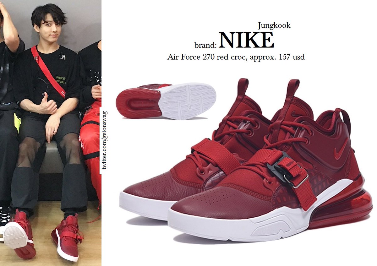 air force 270 red croc