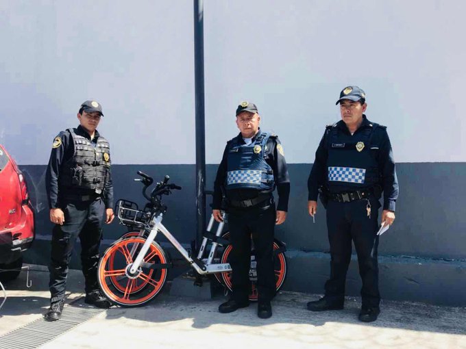 Bicicletas de Mobike de Polanco y quedan en Tepito