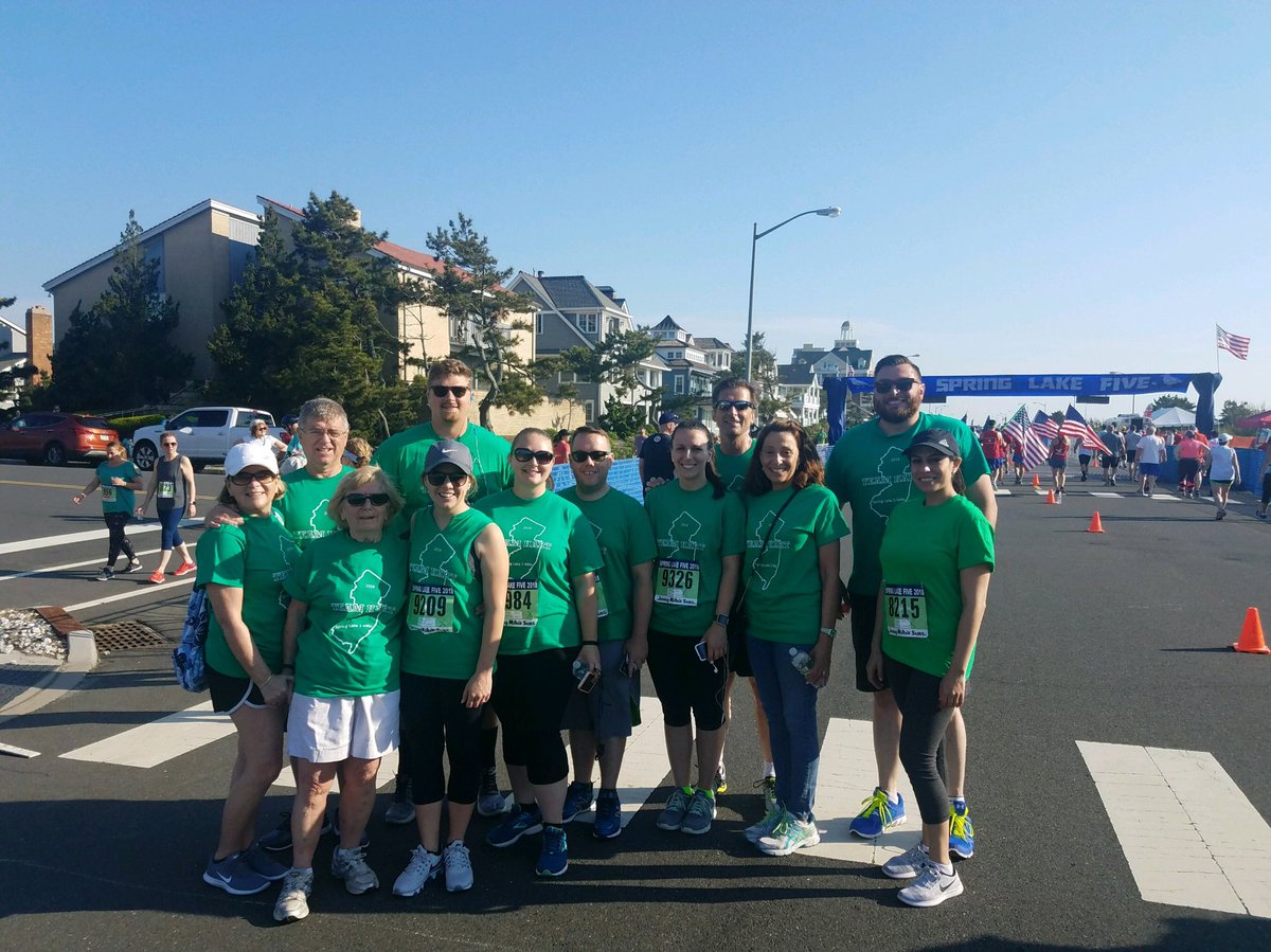 Dennis_Hart's tweet image. Beautiful but very hot day for. 5 mile race. @SpringLakeBeach #SL5 #runchat #run #race