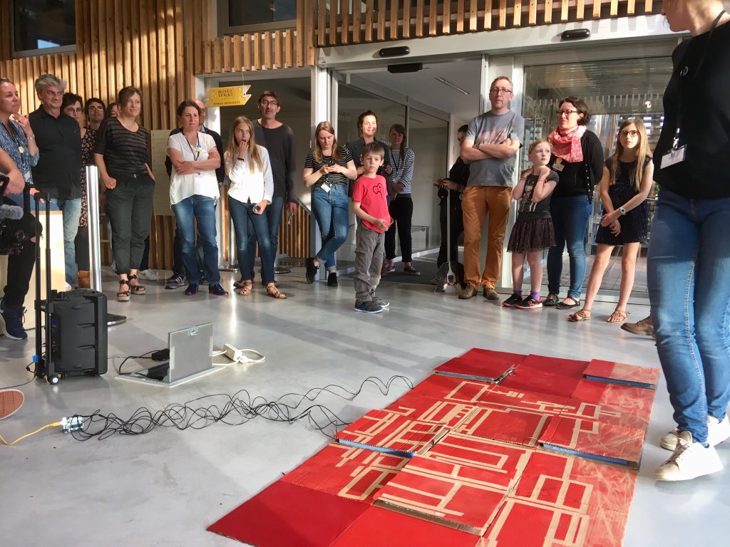 LeChronographe's tweet photo. Proto 4 : Un plan tactile du port de Ratiatum pour une immersion sonore et contemplative sur le site archéologique https://t.co/CDvB8khRHQ