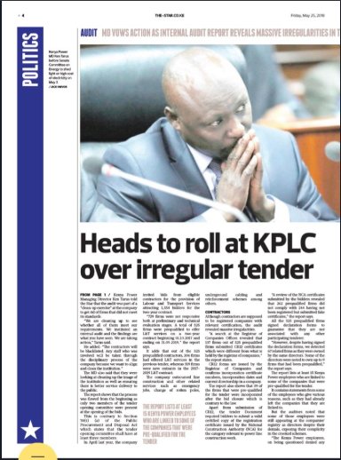C_NyaKundiH's tweet photo. This guy looks like someones puppet. Resign Ken Tarus . Nothing can change at Kenya power with you at the helm. You are incompetent and a complete failure #ResignTarus https://t.co/MSM7w7ZRax