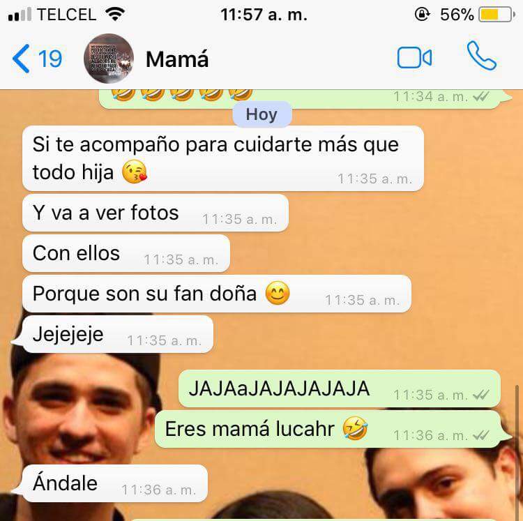 Lucah_LMOficial's tweet photo. @LucahOficial las fan doñas están preguntando si habrá fotos. 😂😂 https://t.co/vHYU7jVpRR