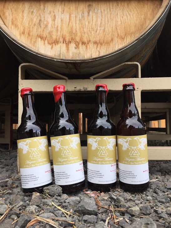 HMBarrelAged's tweet photo. We’re doing barrel and bottle samples as well as bottle sales tomorrow at Seven Brides Brewing in Silverton, OR. Come out and join us from 1:30 to 5 pm. https://t.co/vZUzPSJfot