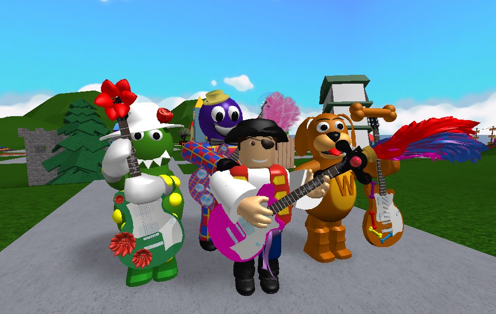 Wiggle Dance Roblox On Twitter New Matons New Designs - the wiggles roblox