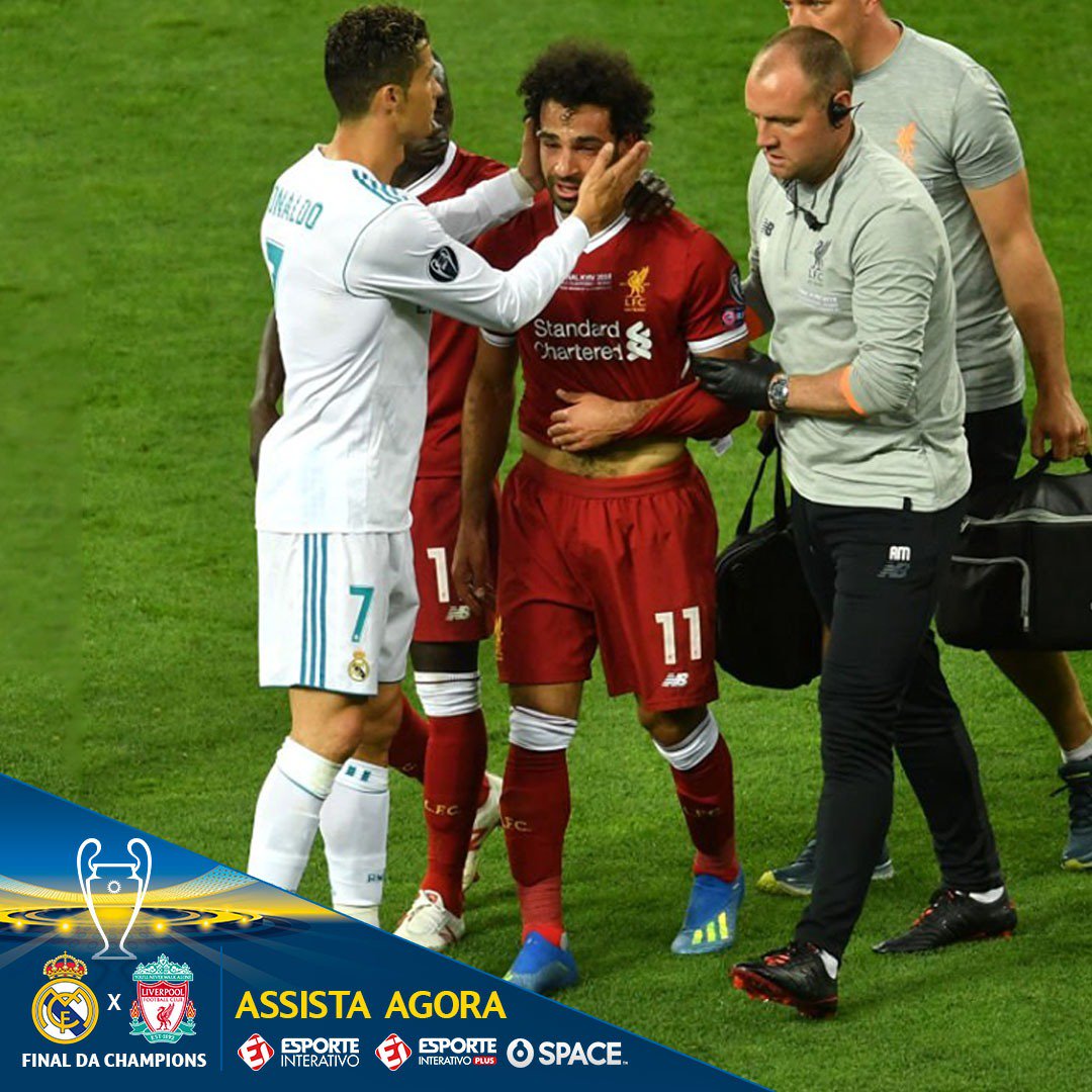 O apoio moral de quem já passou por isso! #RESPECT #FinalDaChampions