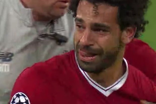Fcccyyy's tweet photo. After seeing M.salah cry,Chanting more for liverpool to win this Final 
#UEFAChampionsLeagueFinal https://t.co/qM6eotbYsO