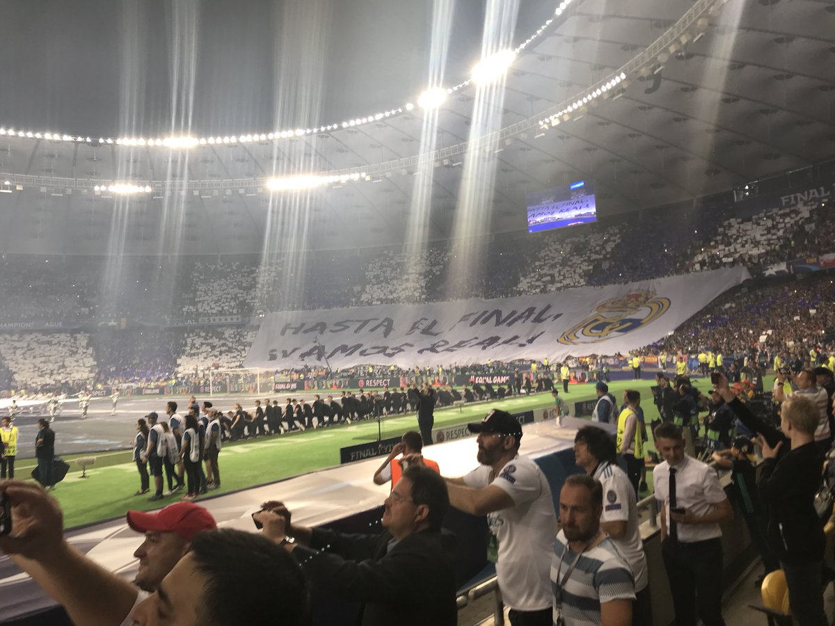 CominoPablo's tweet photo. Kiev @ChampionsLeague @realmadrid vs https://t.co/5lUcroSrY0