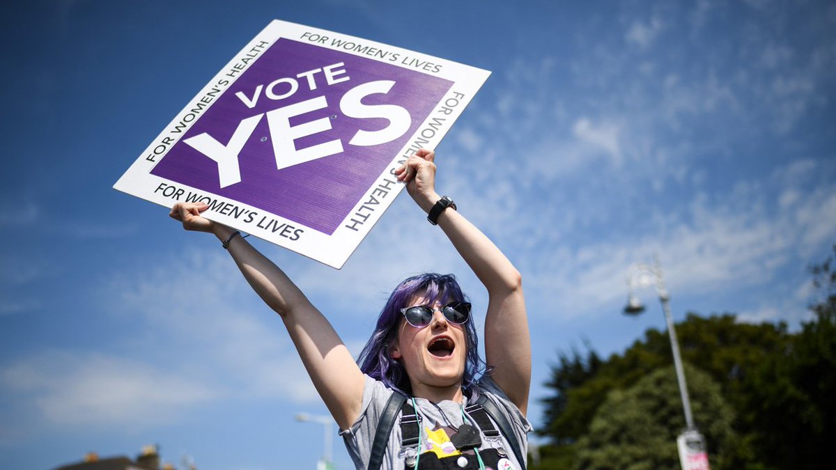 Largely Roman Catholic Ireland votes 2-to-1 to repeal abortion ban bit.ly/2KTnwdZ https://t.co/699yCfMkS8