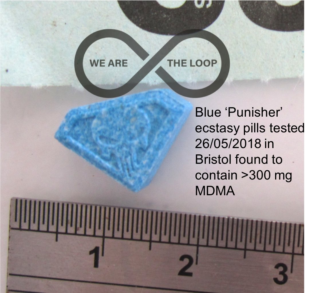 Blue Punisher: la pastilla de éxtasis más fuerte del mundo - HIGHXTAR.