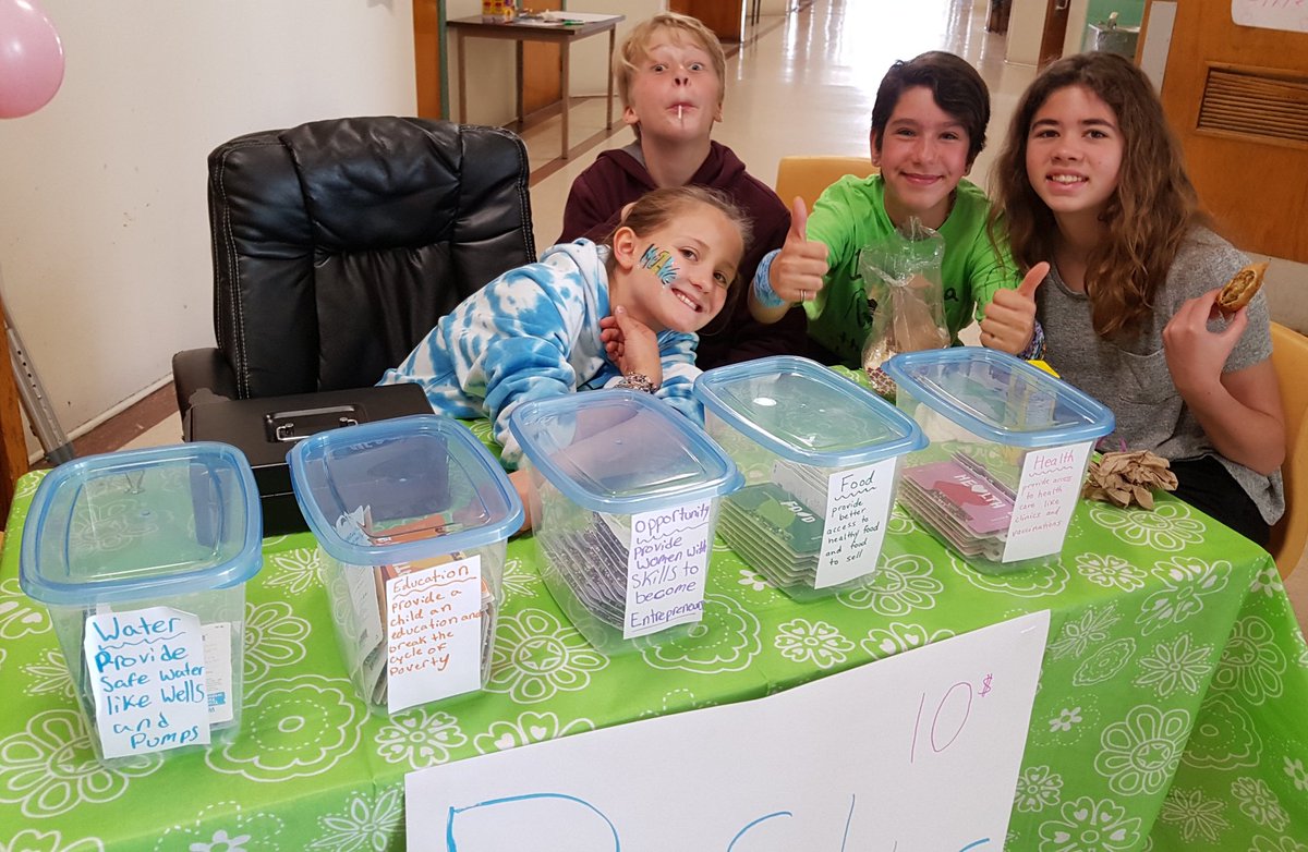 berryjen's tweet photo. Thanks to all volunteers who made #springfling2018 @stcatschool possible -fun community day, in spite of the rain #rafiki bracelets #plantsale #plinko &amp; much more https://t.co/23b6KuXQBO