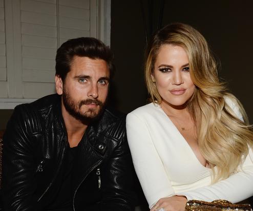 Khloé Kardashian Wishes Scott Disick Happy Birthday With Slap Picture  