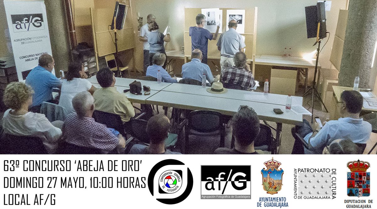 Participantes, curiosos, amantes de la #fotografía... mañana podéis asistir al fallo público de la #AbejaDeOro 2018 en nuestro local 📸 afgu.org/2018/05/25/pre…
