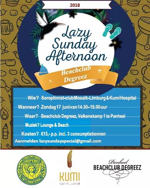 Ja, hier wil je toch gewoon bij zijn! 🤔🌞🌞⛱️⛱️⛱️⛱️⛱️⛱️
#vaderdag #fundraising #KumiHospital #verwenjezelf #gunjezelfeengeweldigemiddag #wiljeonshelpenmetdelen?