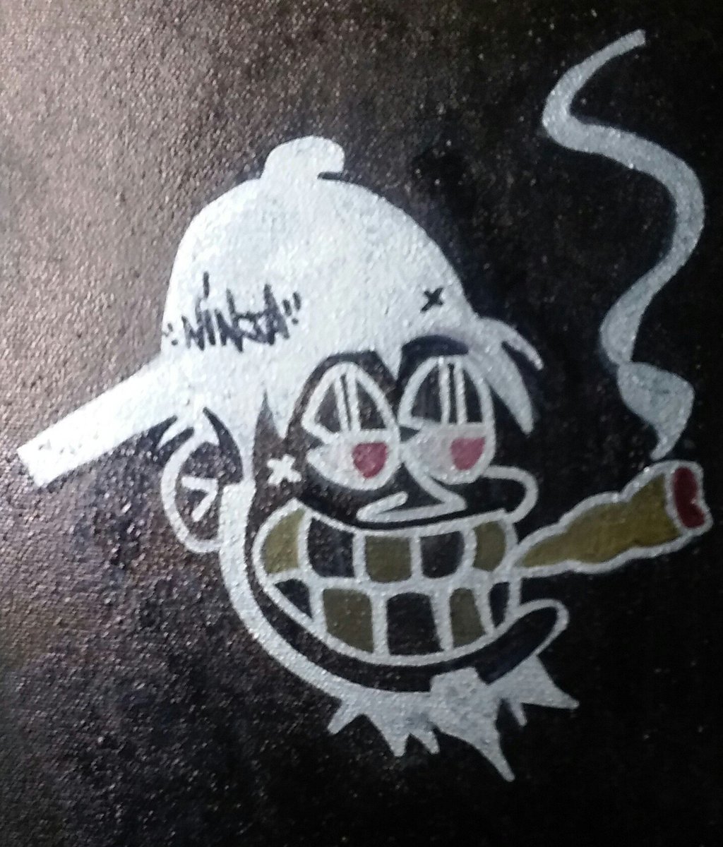 ninja2chow's tweet image. Went painting today just a lil freshness #DATAone  #EAV