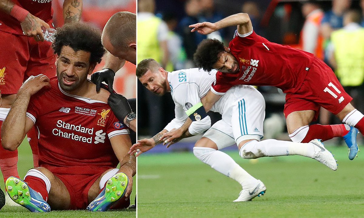 MohammedBedeer's tweet photo. #RealMadrid lost millions of its fans after the shameful action from #Ramos_The_Animal 
#PrayForSalah #MoSalah 
#You_Will_Never_walk_alone https://t.co/yDCfcv1JbM