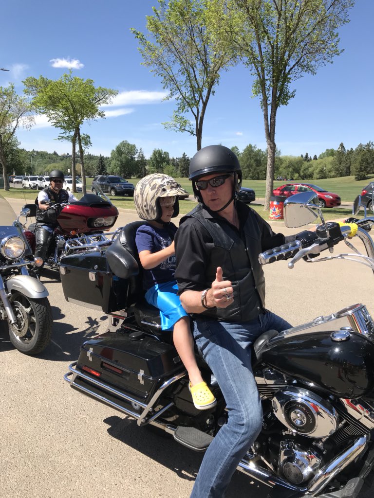 We are down at Hawrelak Park taking photos for Kids with Cancer Society today.  What an awesome event.  The kids are having a blast on the motorcycles!  💜🏍 #paradeofheros @kidswithcancer @GordSteinke @Landcpeters @hmfphotography @kwcsyeg