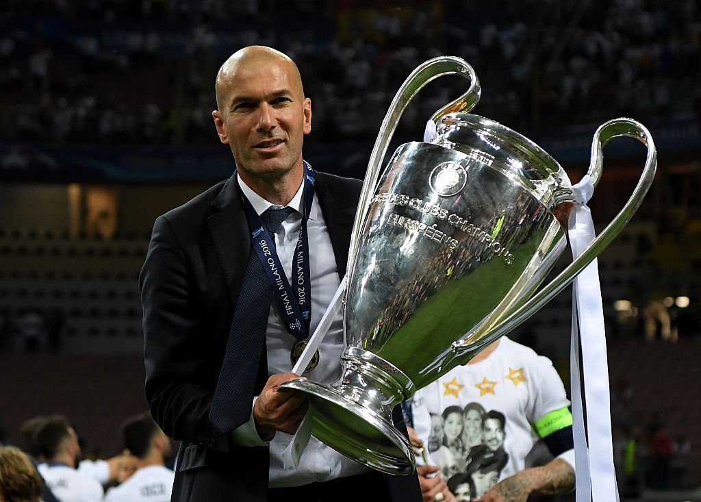 mrmoshlive's tweet photo. #UCLfinal It's official! Zidane is the best ever football person coach/player. https://t.co/oi2tQRvRAI