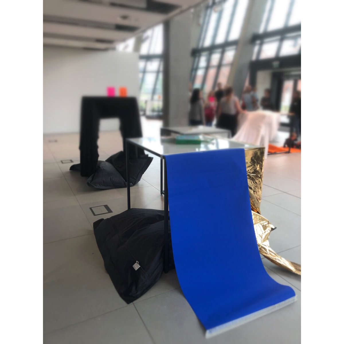 DMU_Exhibition's tweet photo. Chasing Chatting Hugging 
Thank you for joining the Peek-a-boo family workshop 
#pursuitsofhappiness #familytime #thegallerydmu https://t.co/7EOhStHCfU