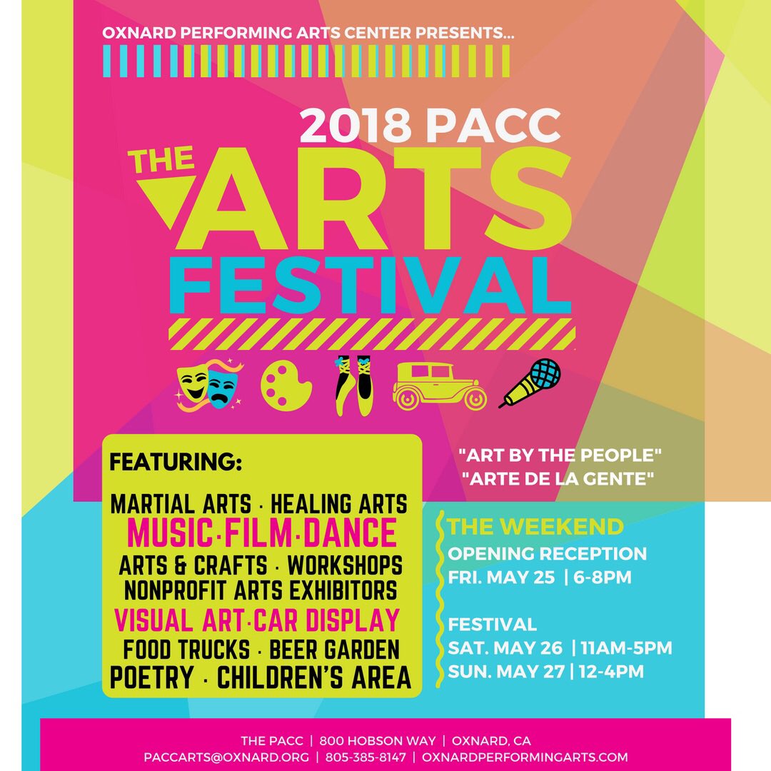 noelebelle's tweet photo. Here’s the event flyer with more details about all the other fun stuff going on at the Oxnard Arts Festival tomorrow! Address is at the bottom of the flyer. #Oxnard #oxnardarts #oxnardpride https://t.co/aoFwXomLDS