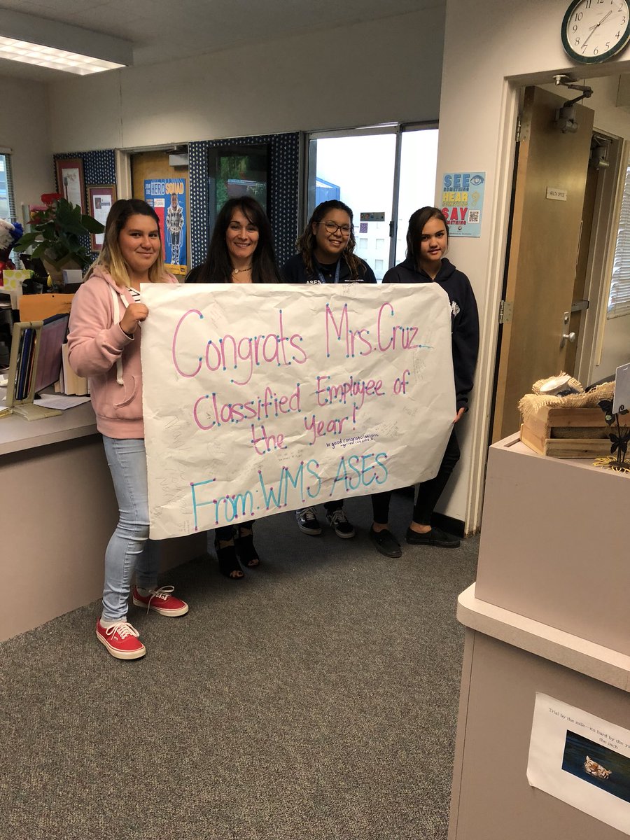cabalpsychlh's tweet photo. The proper recognition for an amazing person. I can’t think of anyone who deserves this honor more than you @jcwms14 !! @WMSPatriots @LHSchools https://t.co/FgrznEFm8g