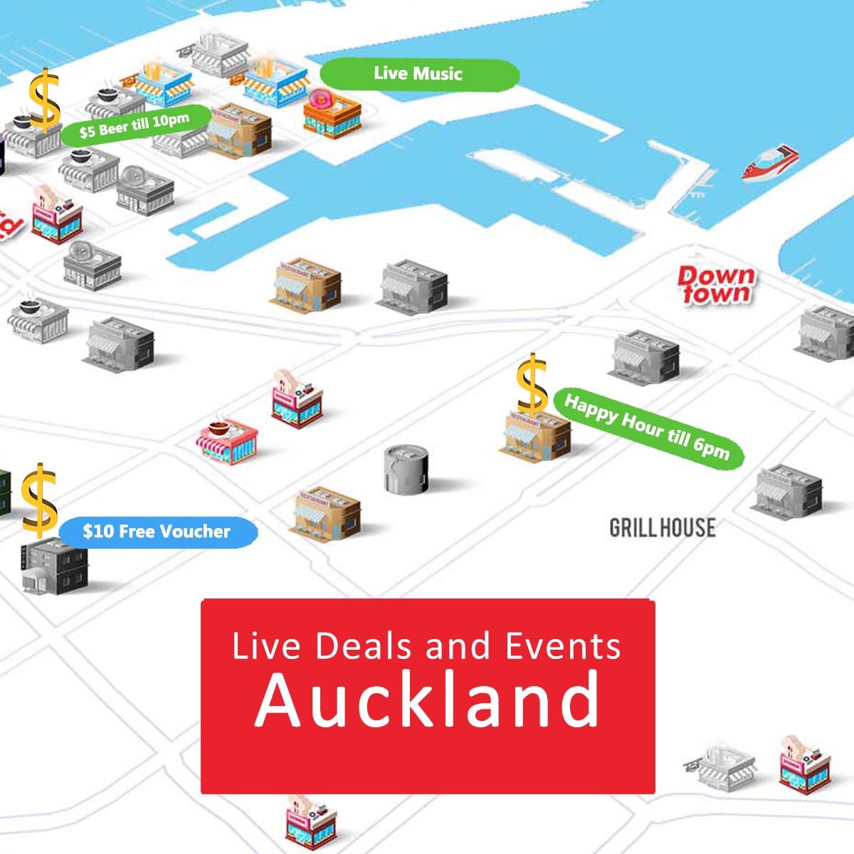 VtownApp's tweet photo. Vtown is a  virtual 3D map for Aucklanders to explore and find out real-time deals, events, vouchers and much more... Download the app Vtown to explore Auckland https://t.co/5M1fmrNUrM