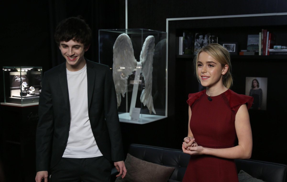 timotheearchive's tweet photo. Timothée and Kiernan Shipka photographed at the 65th Berlinale International Film Festival, 2015. https://t.co/4sprd9WylC